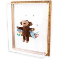 krasspedia Bilderrahmen käthe DIY-Set 24x30 cm, Bilderrahmen zum Befüllen, Geschenk Geburt, (Set), Bildmaß 24x30 cm