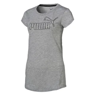 PUMA Damen Active Essential ESS No.1 Logo Heather W Tee T-Shirt