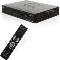 WWIO Bre2ze T2/C DVB-T2/C Hybrid Digital Receiver DVB-T2 HD Receiver (Ethernet 10/100 Mbit/s, HEVC‑Decoder für klare Bildqualität bis 1080p)