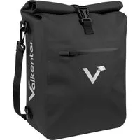 Valkental Fahrradtasche Gepäckträgertasche, Rucksack und Umhängetasche, 3in1 - wasserdicht & reflektierend 25 L
