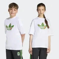 adidas Originals T-Shirt ADIDAS X MINECRAFT KIDS lockere Passform, Rundhalsausschnitt, ohne Verschluss, für Kinder