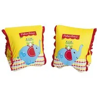 Bestway Schwimmflügel Fisher-Price (Packung, 1-tlg., 1-3 Jahre, 11-18 kg), Inkl. Bezug aus angenehmem Textilgewebe LSF 50+