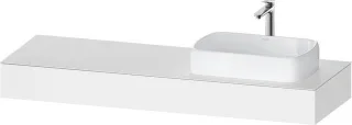 Duravit Qatego Konsole Weiß Matt 1600x550x170 mm - QA4807018180000 QA4807018180000