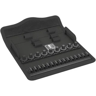 Wera 9496 Textile Box Zyklop Metal Push 1/4", leer - 05136542001