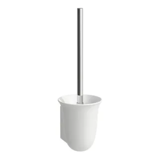 LAUFEN The new classic WC-Bürstengarnitur H8738520000001 12,5x14,5x14,5cm, mit Klosettbürste, weiß