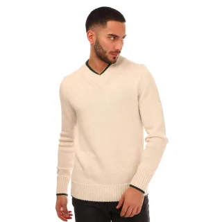 Boss - "Marzio" Pullover Top für Herren, Schurwolle (Weiß)