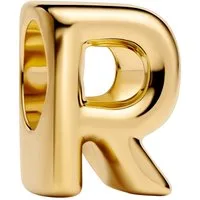 Pandora Bead 763964C00, Mini-Charm Buchstabe R Goldfarben