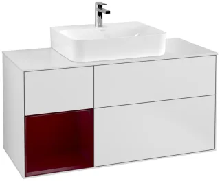 Villeroy & Boch Waschtischunterschrank Finion G16 1200x603x501mm Wandbel WT mit., G161HBMT G161HBMT
