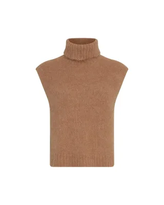 msch copenhagen - MSCHThira Salmia R Vest toasted coconut - Gr. - M/L