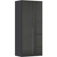 OTTO home Drehtürenschrank Kleiderschrank Schrank Garderobe AGORDO Schlafzimmer (in zwei Griff-Farben, Breiten 91-405 cm, Dekor- oder Hochglanzfront) durchdachte Innenausstattung, in 8 Breiten und 2 Höhen MADE IN GERMANY