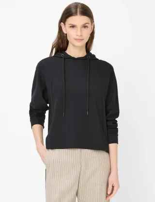 Brax Damen Sweatshirt Style BECA L navy, dunkelblau, Gr. 36