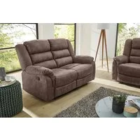 Jockenhöfer Gruppe 2-Sitzer Cleveland, B: 153 cm, mit Relax- & Liegefunktion, Federkern-Polsterung