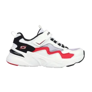 Skechers - Sneaker für Kinder, Netzmaterial (Weiß/Rot/Schwarz)
