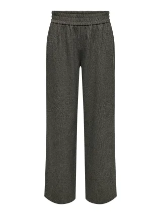 ONLY - ONLDELL MW WIDE PULL-UP PANT TLR NOOS Black - Gr. - 34/32