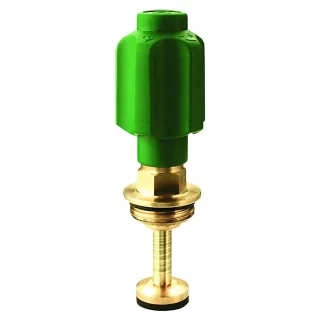 Aalberts SEPP Servo-Plus Freistromventil-Oberteil 0001487 DN 50, nichtsteigend, mit Fettkammer, totraumfrei, Messing