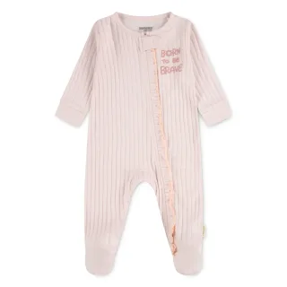 HUGGIES babywear Strampler "HUGG FOOTED COVERALL" mit Rüschenbesatz