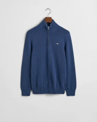 GANT - Casual Troyer aus Baumwolle dk jeansblue melange - Gr. - XXXL