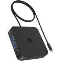IB-DK4090-C, Dockingstation HDMI, USB-C, USB-A, RJ-45