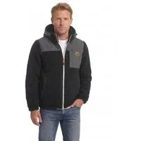 Geographical Norway Fleecejacke Herren Fleecejacke – Weiche Teddyfleece (1-St) Übergangsjacke für Outdoor, Freizeit & Alltag