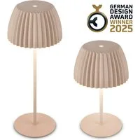 Briloner Leuchten LED Tischleuchte Akku LED Tischleuchte, LED fest integriert