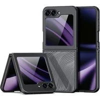 Wigento Handyhülle Für Samsung Galaxy Z Flip7 FE / Flip6 Aimo Series TPU / PC Feel Hülle