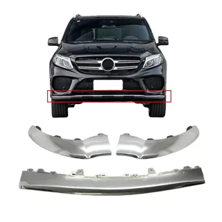 Front Bumper Trim Cover Moulding Black Silver for Mercedes for Benz W292 GLS GLE 2016-2019 A2928850300 A2928850400 Bumpe