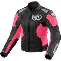 Berik Motorradjacke Vephe Damen Motorrad Textiljacke herausnehmbares Innenfutter