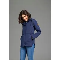 KangaROOS Outdoorjacke Übergangsjacke gefütterte Kapuze, Kordelzug, Klappentaschen