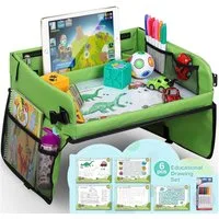 POPOLIC Spieltisch Kinder Reisetisch, sitz Spiel-Lernspielzeug für den Innenbereich, (1-tlg), Zeichenbrett Geschenk für zu Hause Schule Reise