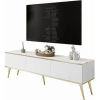 Lookway TV-Schrank OXFORD III 175 cm auf goldenen Füßen Breite: 175 cm