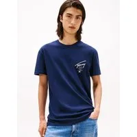 Tommy Jeans T-Shirt TJM SIGN CITY TEE EXT Rundhals, regular fit, großer Rückenprint