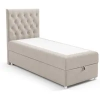 Best for Home Boxspringbett Trinity K-14 Boxspringbett mit Bettkasten & Bonnell-Federkern (Einzelbett, Polsterbett gepolstertes Kopfteil, Jugendbett, Kinderbett, 3-St., 70x200 80x200 90x200 100x200 cm), Handwerksqualität, TOP Preis-Leistungs-Verhältn