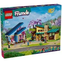 LEGO® LEGO® Friends 42620 Ollys und Paisleys Familien Haus Konstruktionsspielsteine, (1126 St)