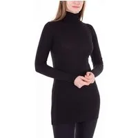 Mellice Langarmshirt Damen Longshirt Rollkragen Langarm
