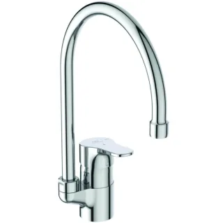 Ideal Standard Cerabase Küchenarmatur BD050AA chrom, hoher Auslauf, Ausladung 200mm