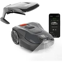 Husqvarna Rasenmähroboter Automower® Aspire R6V, bis 600 m² Rasenfläche, ohne Begrenzungskabel, AI Vision, GPS-Navigation, WLAN, inkl. Garage
