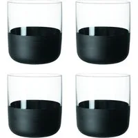 Villeroy & Boch Gläser-Set Manufacture Rock Shot/Schnapsglas Set 4tlg., Kristallglas
