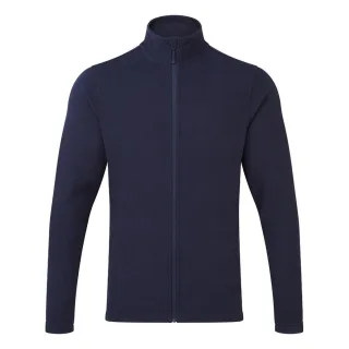 Premier Mens Recyclight Microfleece Full Zip Jacke (Marine)