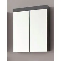 welltime Spiegelschrank Avena Badezimmerschrank wahlweise mit Aufsatzleuchte - (B/T/H) 60/17/77 cm