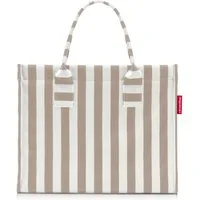 REISENTHEL® Tragetasche daily shopper summerstripes coffee
