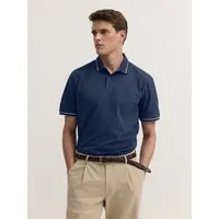 bugatti Poloshirt Modern Fit Modern Fit Baumwoll-Piqué Kurzarm Polokragen