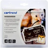 Cartrend Ultraschall-Tierabwehr Marderabwehr Auto Marderschutz Marderschreck Autobatterie, Hochspannung & Ultraschall