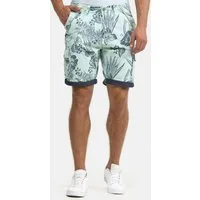 Indicode Cargoshorts Herren Albert Cargo Shorts Herrenshorts Hawaiishorts mit 6 Taschen, 100% Baumwolle