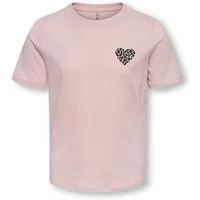 KIDS ONLY T-Shirt KOGREXI STATEM. HEART REG. SS TOP CS JRS