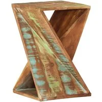 vidaXL Beistelltisch Beistelltisch 35x35x55 cm Altholz Massiv (1-St)
