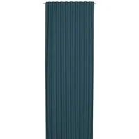 ELBERSDRUCKE Vorhang Verdunklungsgardine verdeckte Schlaufen Midnight petrol 255 x 140 cm (1 St), Multifunktionsband, verdunkelnd, Polyester, einfarbig, modern, wärmeisolierend