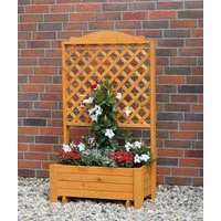 promadino Spalier Romantica, mit Pflanzkasten, BxTxH: 80x38x140 cm