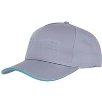 Mercedes Benz Snapback Cap AMG Petronas Motorsport Logo Kappe Formel 1 Mütze Kontrasteinsatz am Schirm, geprägtes Logo auf der Front