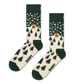 happy socks - Santa On The Way Sock Grün - Gr. - 38
