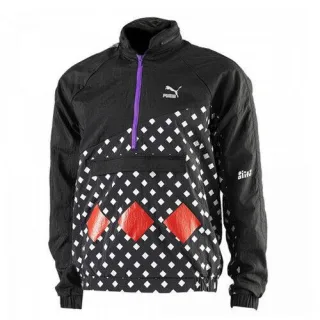 Pumaxalifearc Savanah Diamond Print Mens über Tracktop -Jacke 568202 01 A2d ziehen